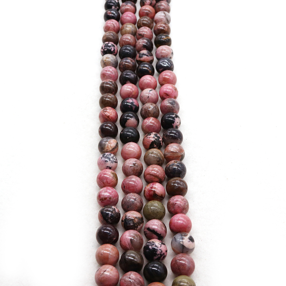 Jewelry Making Ideas With Beads - 4-12 mm Chinese Rhodoliet kralen enkele