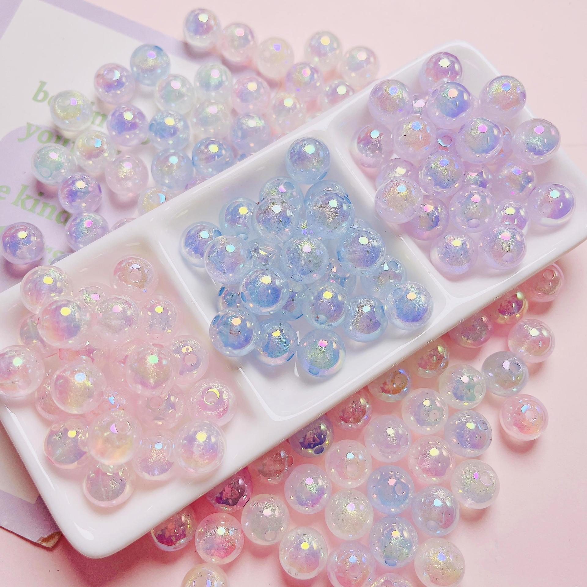 Jewelry Making Ideas With Beads - 10 Stuks Hoge Kwaliteit Transparante Glitter