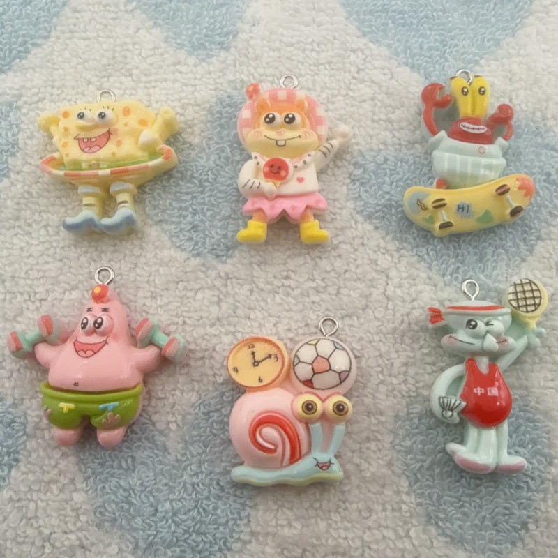Jewelry Making With Resin - 10 stuks cartoonhars hangers, DIY sieraden