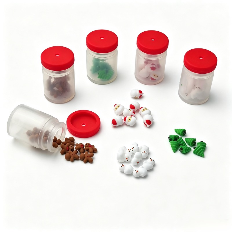 Jewelry Making Education - 20 Stuks Nieuwe 3D Kerst Siliconen
