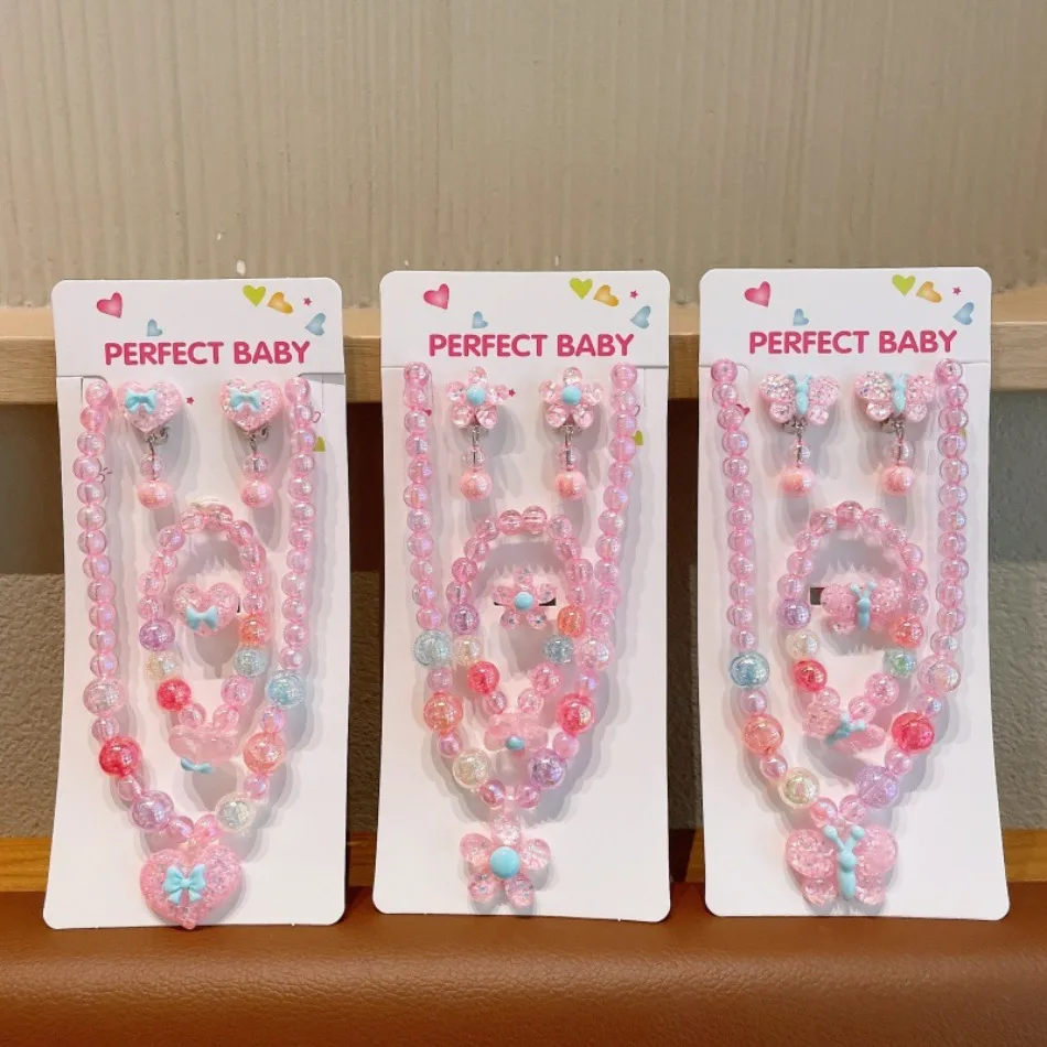 Glitter roze hart kralen siera - Jewelry Making Kits For Girls recensie en prijs