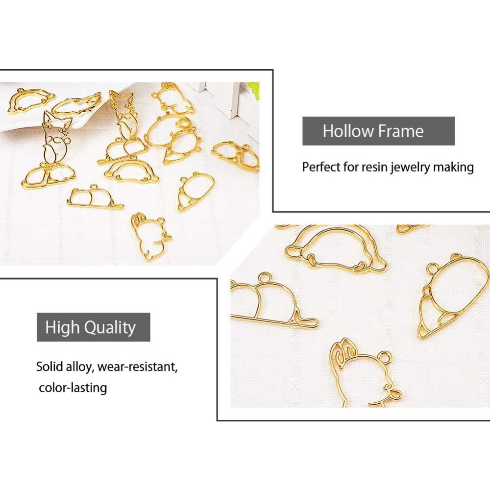 14 stks Hibernator Thema Open  - Jewelry Making With Resin recensie en prijs