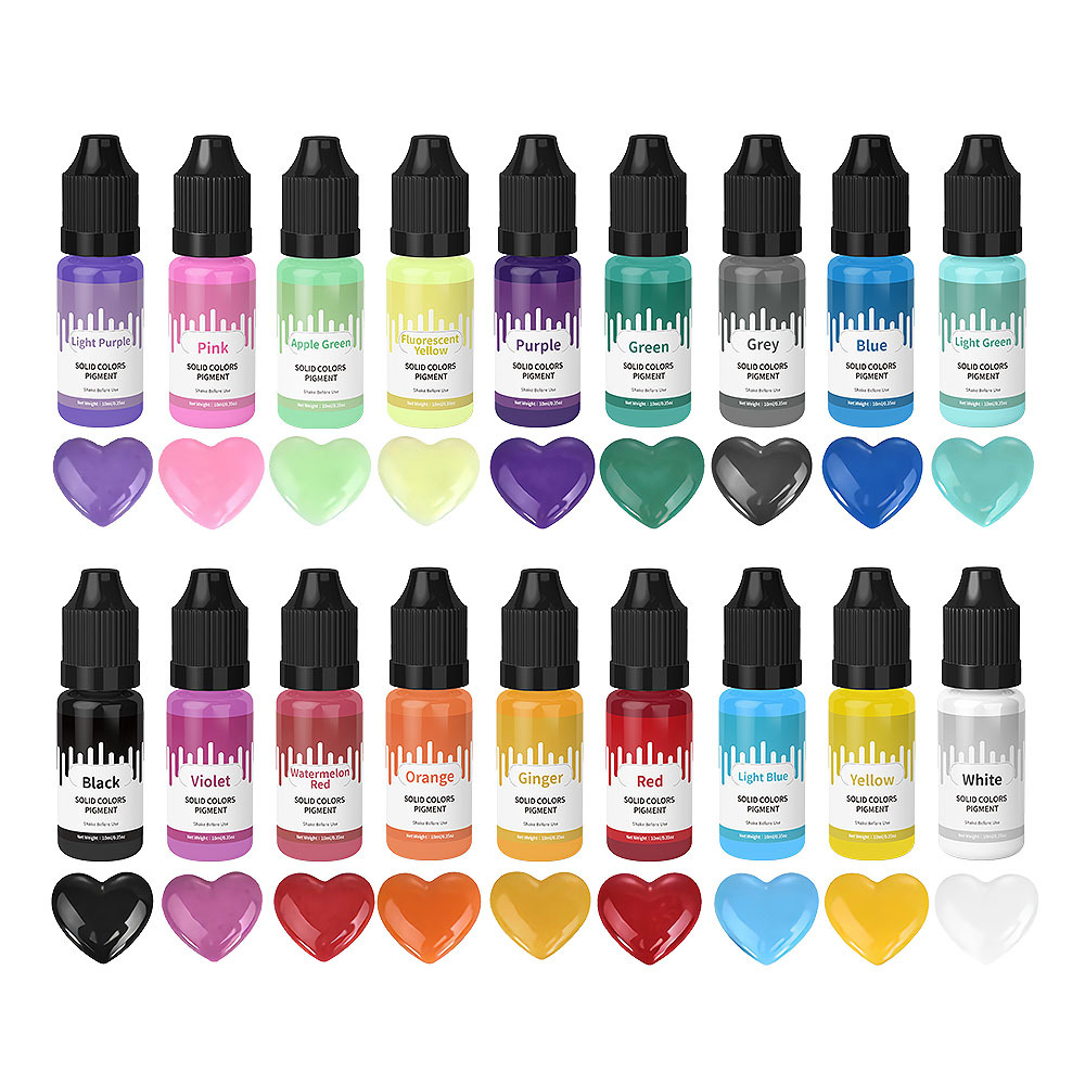 18 Kleuren 10 ml Macaron Effen - Jewelry Making Education recensie en prijs