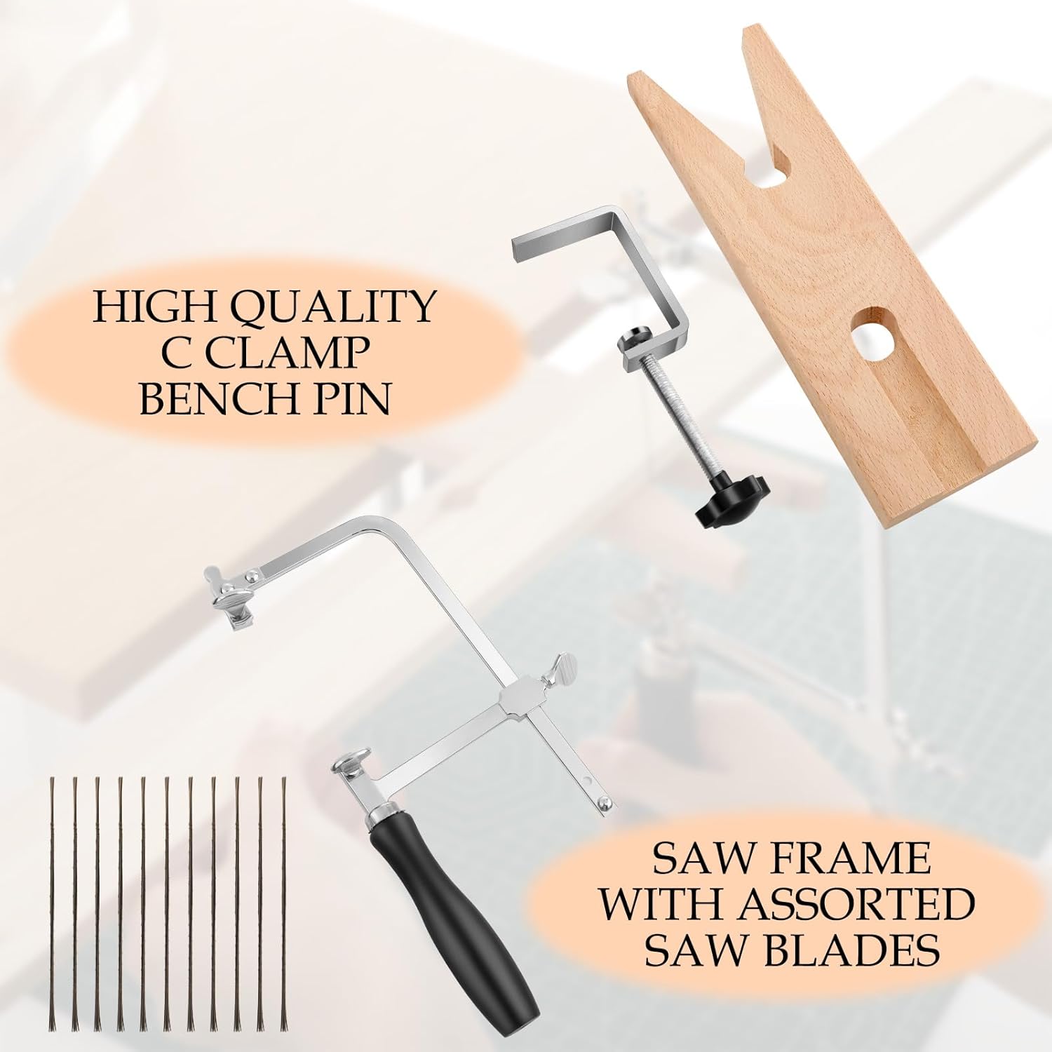 3-in-1 verstelbare juweliersza - Jewelry Making Desk recensie en prijs