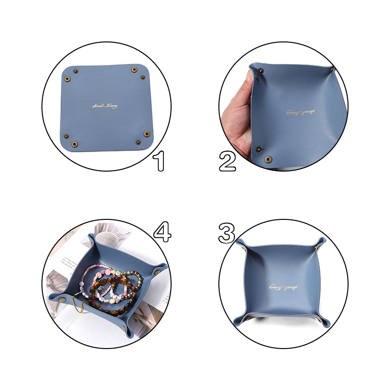 1pc PU lederen opbergdoos Kleu - Jewelry Making Desk recensie en prijs