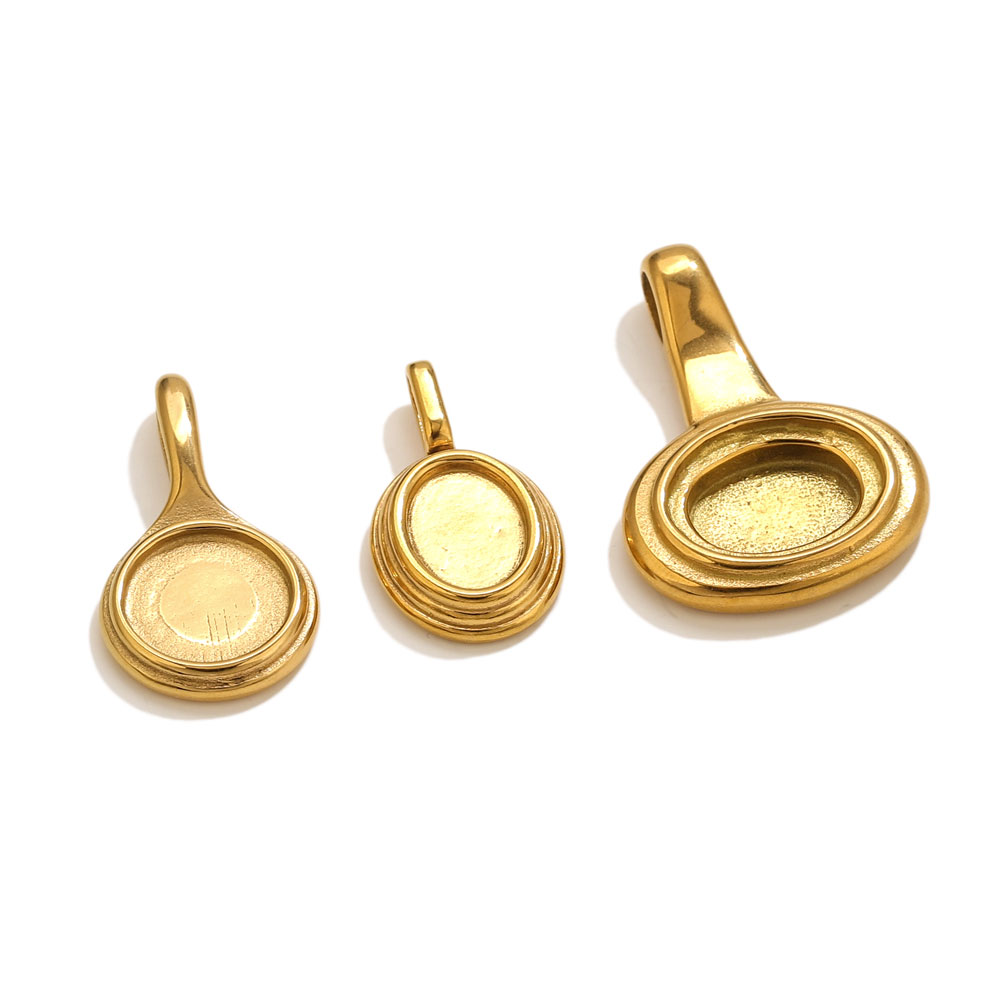 5 stuks roestvrij staal ronde  - Jewelry Making With Resin recensie en prijs