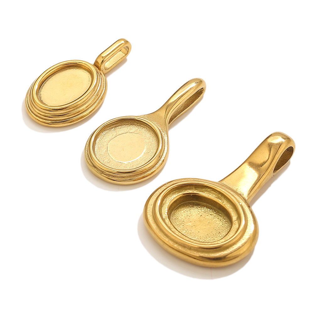 5 stuks roestvrij staal ronde  - Jewelry Making With Resin recensie en prijs
