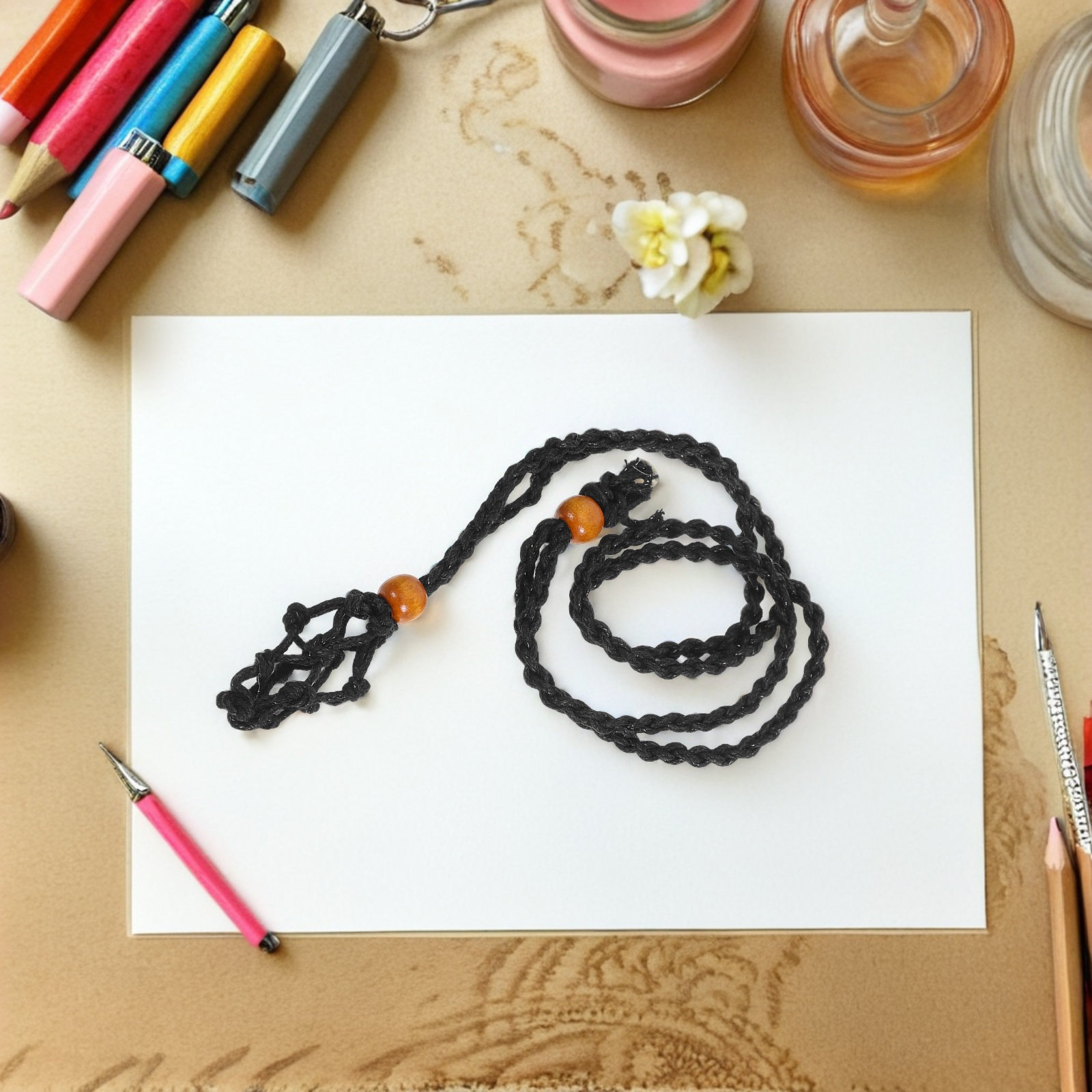 1 set: zwarte ijzerdraad en ge - Jewelry Making Diy Kit recensie en prijs