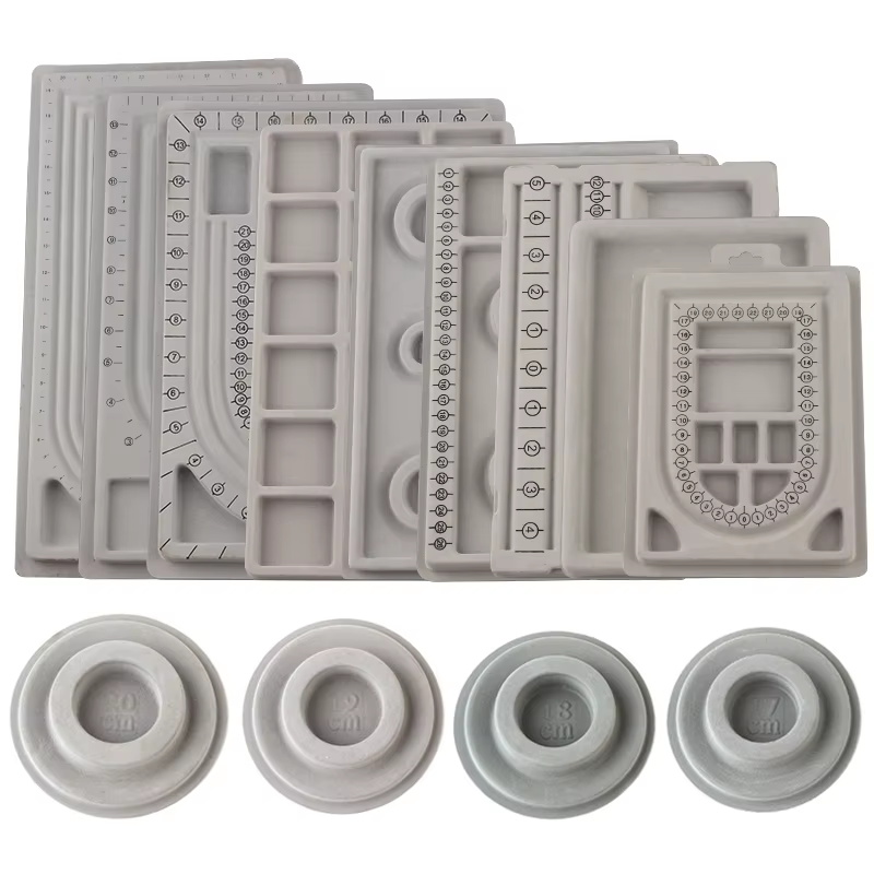 1 ST Grijs Gevlokt Kraal Board - Jewelry Making Education recensie en prijs