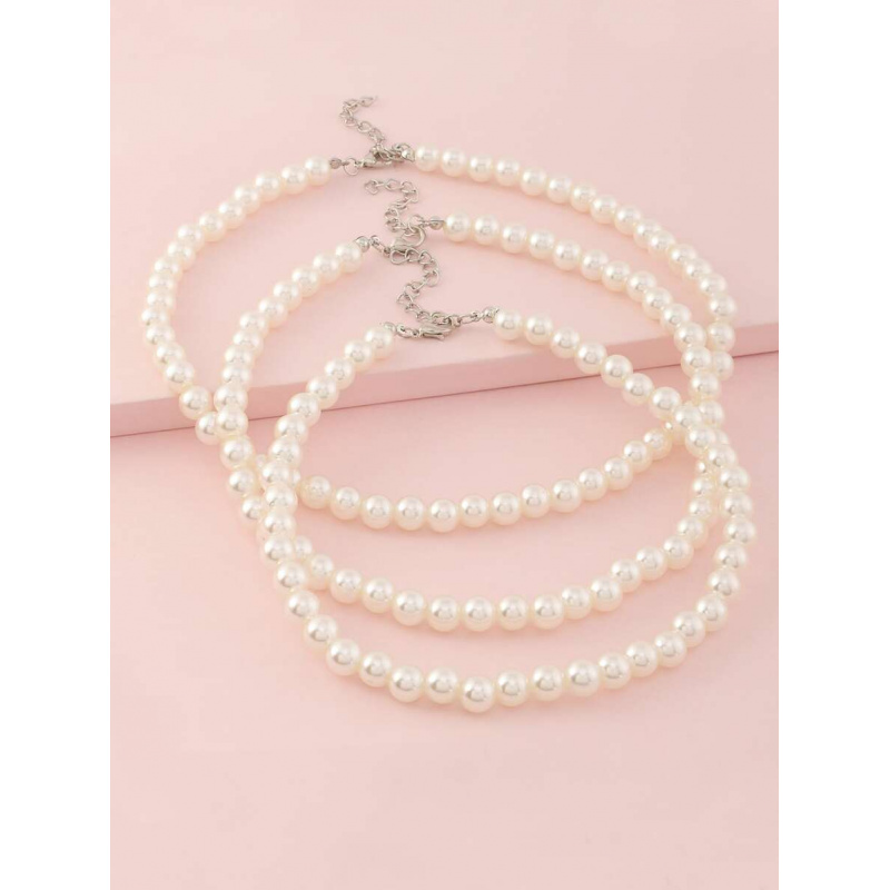 3 stks/set meisjes witte parel - Jewelry Making Kits For Girls recensie en prijs