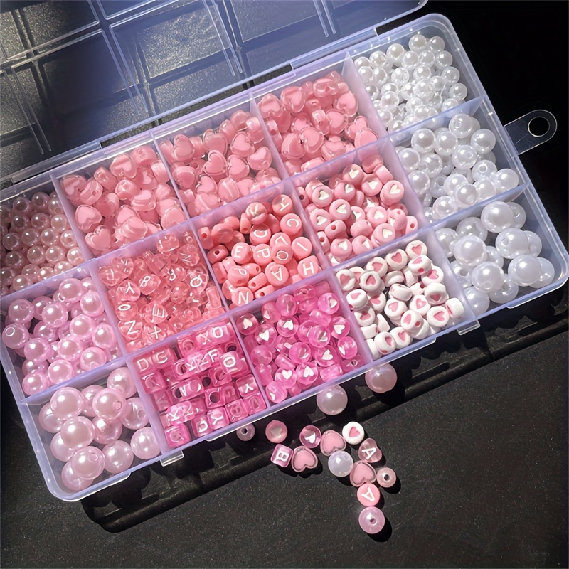10-delige roze alfabetdoos, ac - Jewelry Making Diy Kit recensie en prijs