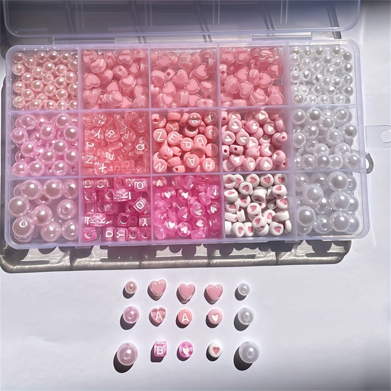 10-delige roze alfabetdoos, ac - Jewelry Making Diy Kit recensie en prijs
