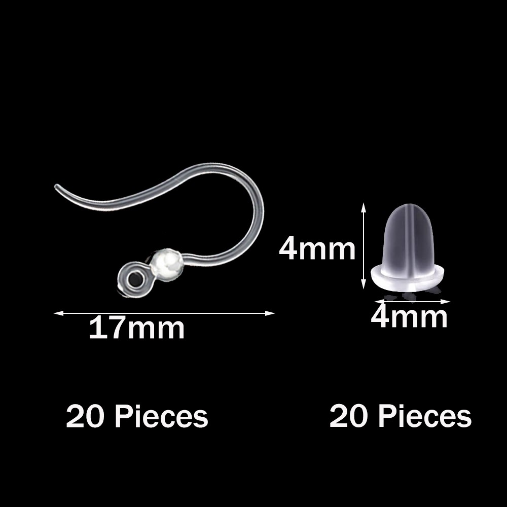 20 stuks plastic oorbelhaken o - Jewelry Making With Resin recensie en prijs