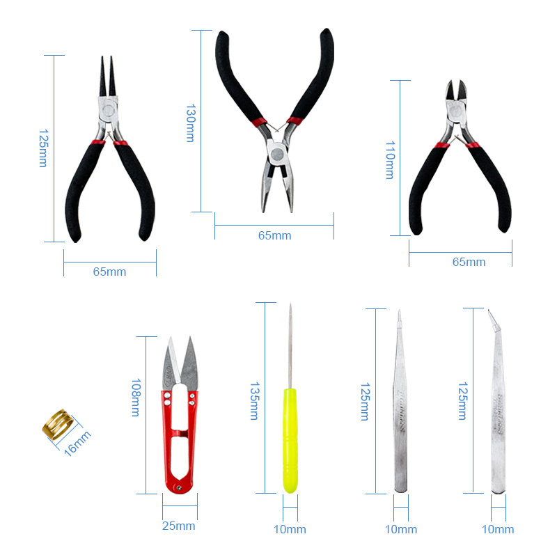 8-delige set roestvrijstalen g - Jewelry Making Pliers Set recensie en prijs