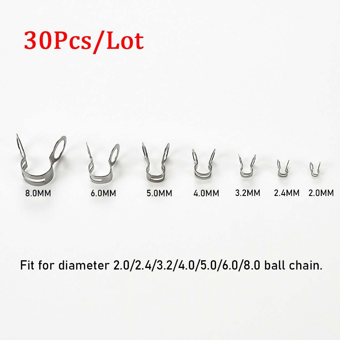 30 Stuks Rvs Ball Chain Connec - Jewelry Making Kit For Adults recensie en prijs