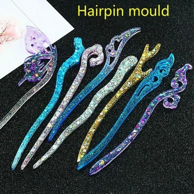 Nieuwe transparante haarspeld  - Jewelry Making With Resin recensie en prijs