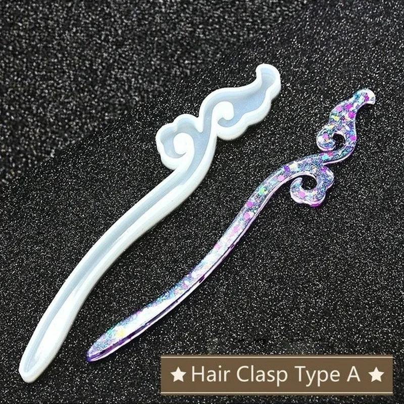 Nieuwe transparante haarspeld  - Jewelry Making With Resin recensie en prijs