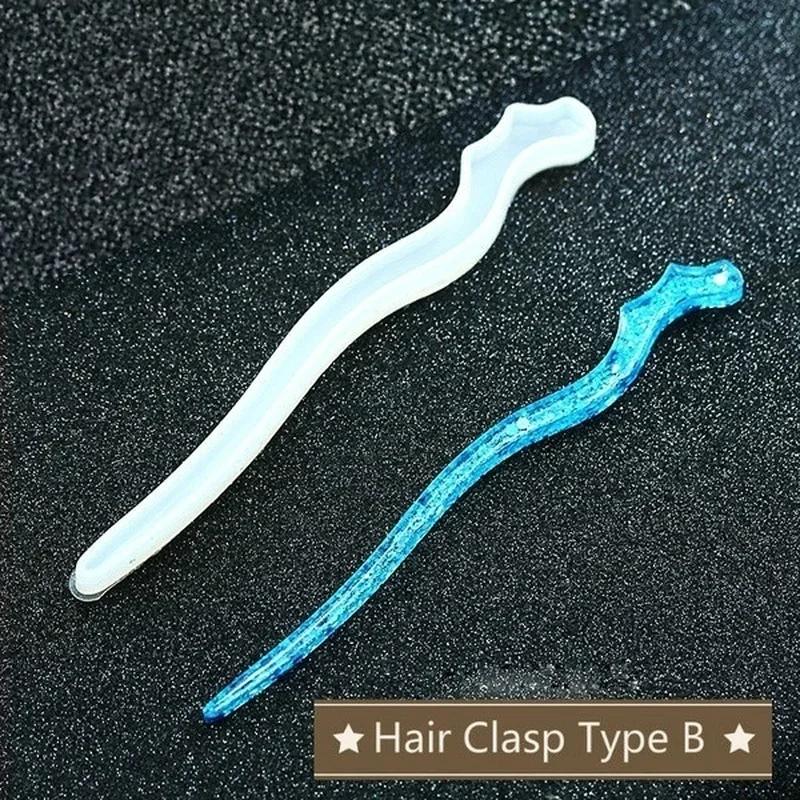 Nieuwe transparante haarspeld  - Jewelry Making With Resin recensie en prijs