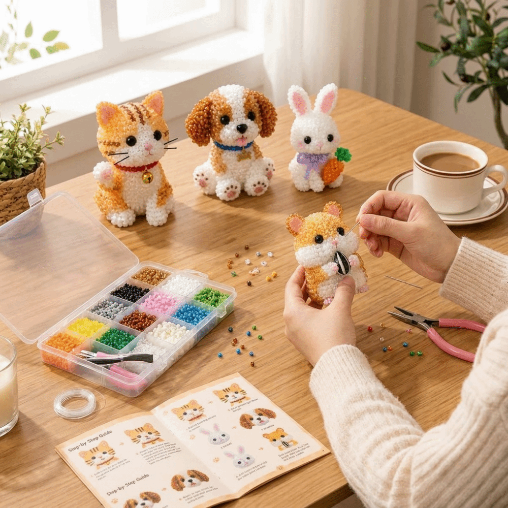 Handgemaakte DIY dieren kralen - Jewelry Making Education recensie en prijs