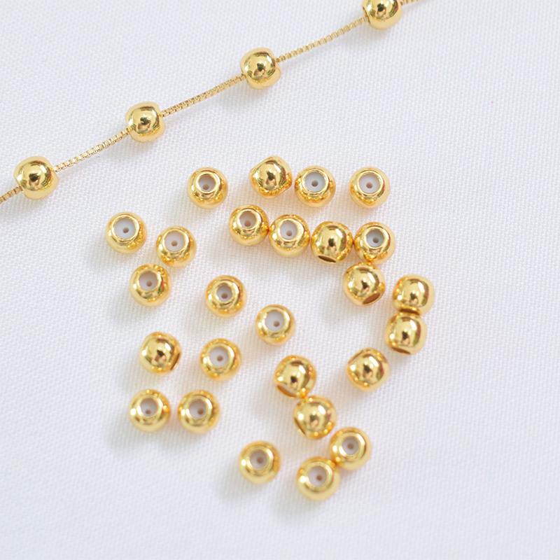 Glanzende vergulde gefacetteer - Jewelry Making Ideas With Beads recensie en prijs