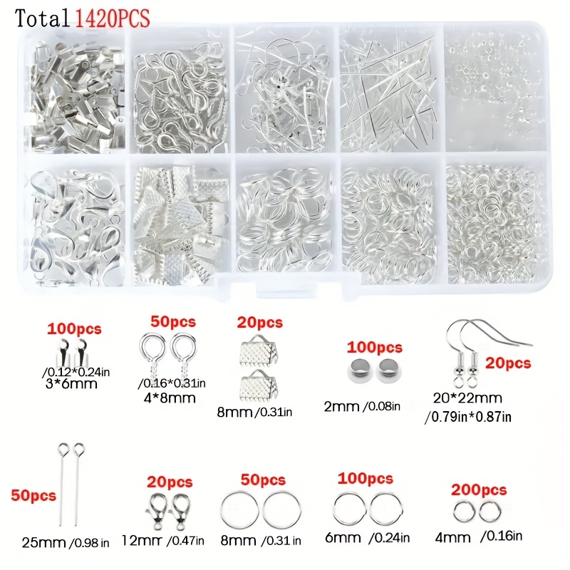 1420 stuks 1 doos Sieraden Fin - Jewelry Making Diy Kit recensie en prijs