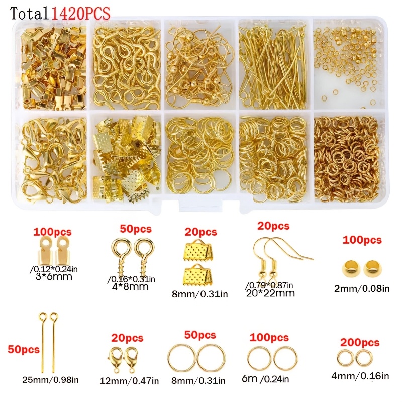 1420 stuks 1 doos Sieraden Fin - Jewelry Making Diy Kit recensie en prijs