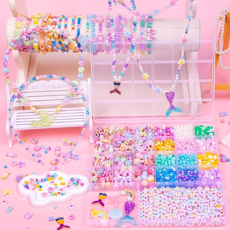 Kleurrijke kralen DIY-knutsels - Jewelry Making Education recensie en prijs