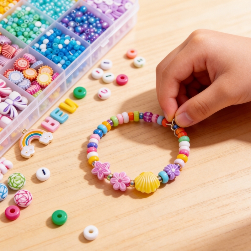 Kleurrijke kralen DIY-knutsels - Jewelry Making Education recensie en prijs