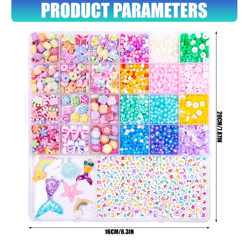 Kleurrijke kralen DIY-knutsels - Jewelry Making Education recensie en prijs